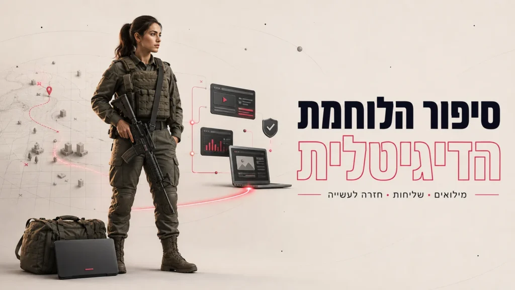 סיפור הלוחמת הדיגיטלית
